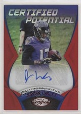 2018 Certified Potential Signatures Mirror Red /75 Jordan Lasley Auto 1j6