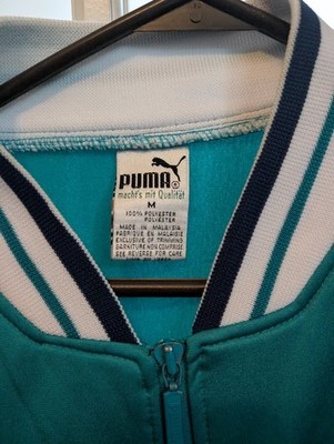 Vintage 90s Puma Macht's Mit Qualitat Multicolor Colorblock Track