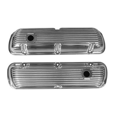 CJ Classics Valve Cover Pair Finned-Aluminum 289/302/351W