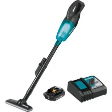 Makita XLC02R1B-R 18V LXT Cordless Vacuum Kit (2 Ah) Certified Refurbished