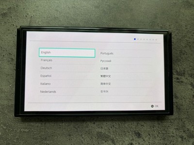 Original Nintendo Switch OLED Tablet 64GB Ersatzkonsole - Guter Zustand