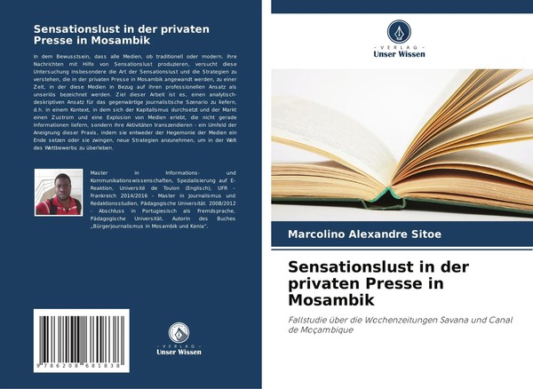Sensationslust In Der Privaten Presse In Mosambik Marcolino Alexandre Sitoe Buch-image