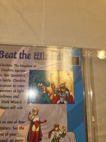 Dark Wizard (Sega CD, 1994) Authentic Case and Back Insert ONLY --NO GAME--