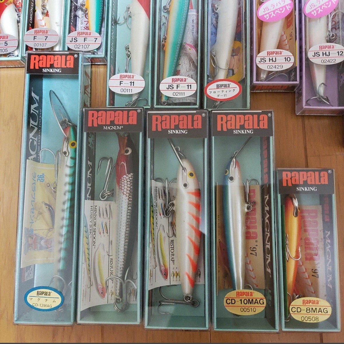 34 Set RaPaLa/countdown magnum Old Lure Ship From Japan - Image 7