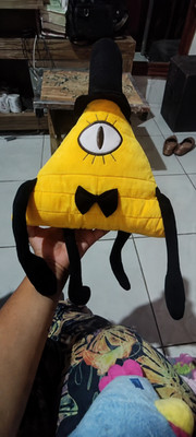 28cm Gravity Falls Bill Cipher Stuffed Soft Plush Toy Cartoon Doll Kids Gift