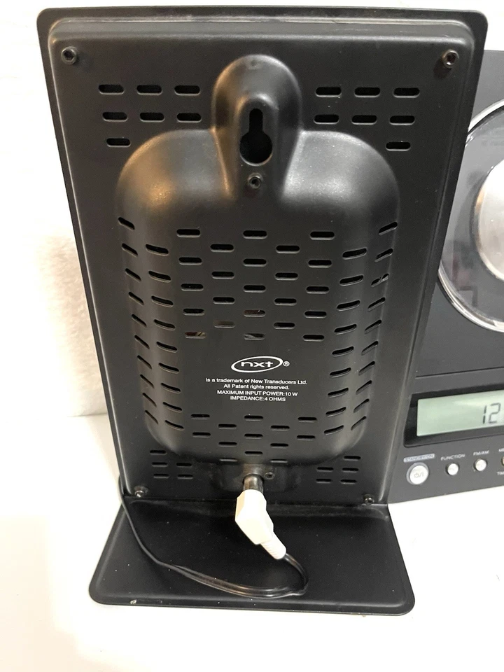 Teac CD-X10i Ultra-Thin Stereo System AM/FM CD AUX Input w/ Subwoofer - Image 4 of 4