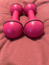 Davina McCall Pink Dumbbells 1.13kg Weight Set