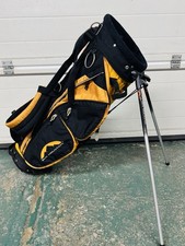 Sun Mountain Orange And Black Stand Bag 4 way divider USA Carry Dial Strap