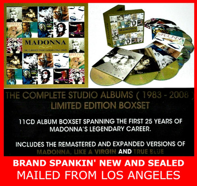 未開封MADONNA/1983-1989/pcs-28/SAMPLER、日本盤 Madonna Madonna 1983 - 1989 Japanese Promo CD album (CDLP) (37844)