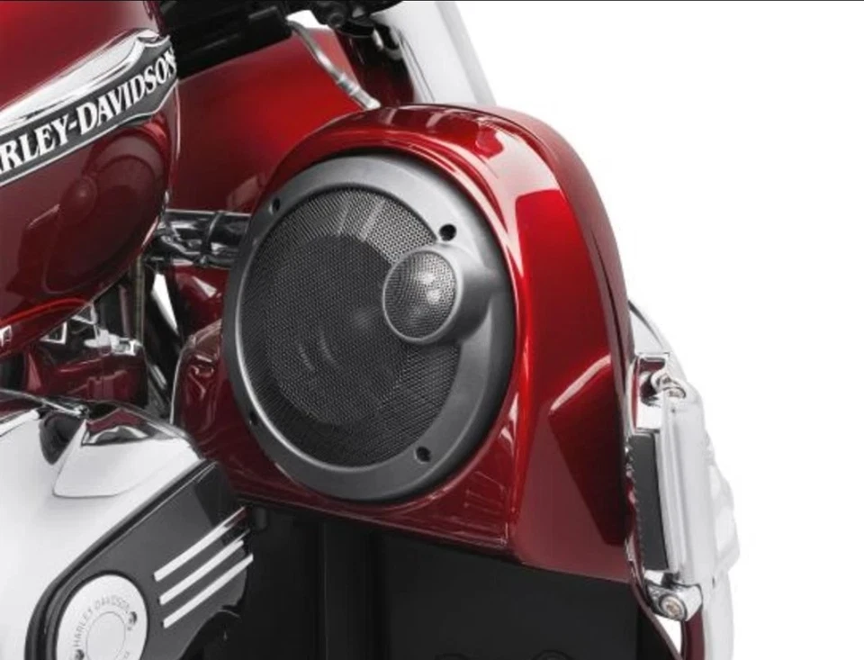 2 x Altavoces OEM Harley-Davidson 6.5" Boom Audio Etapa 2 Tour Pak y Cuerpo de Triciclo Foto 4 de 4