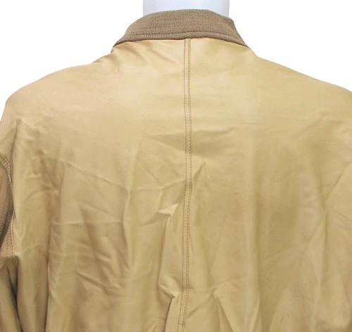 Bally of Switzerland Soft Leather Reversible Bomber Jacket Camel Italy Size 40 image 16