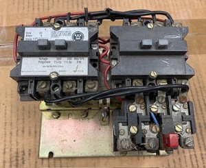 WESTINGHOUSE FWD & REV STARTER A210MACAC SIZE 00 120V COIL