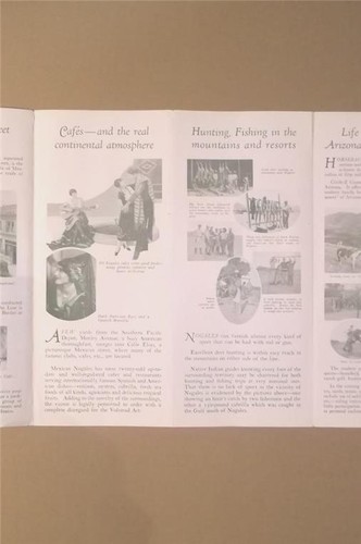 1927 "YOU'LL LIKE NOGALES" on the BORDER ARIZONA MEXICO WONDERLAND CLUB BROCHURE - Picture 2 of 5