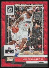 2022-23 Donruss Optic #119 Marcus Morris Sr. Red Wave
