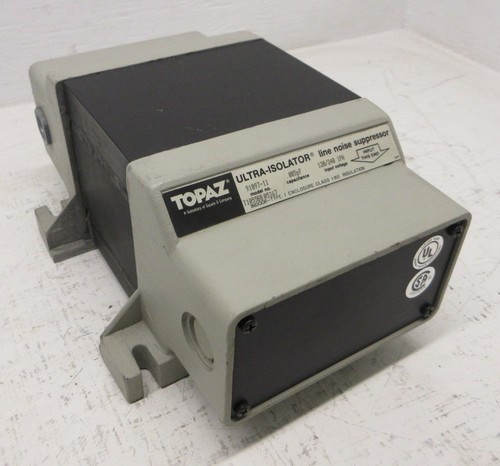 Topaz 91097-11 Ultra-Isolator Line Noise Suppressor 750VA 0.005pf 120/240V 1PH