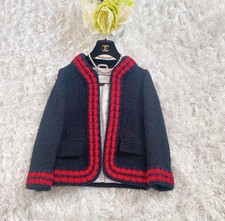USED BEAUTIFUL GUCCI TWEED JACKET GOOD