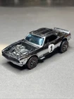 Hot Wheels Red Line,Heavy Chevy, Chrome, HK, Brown Interior