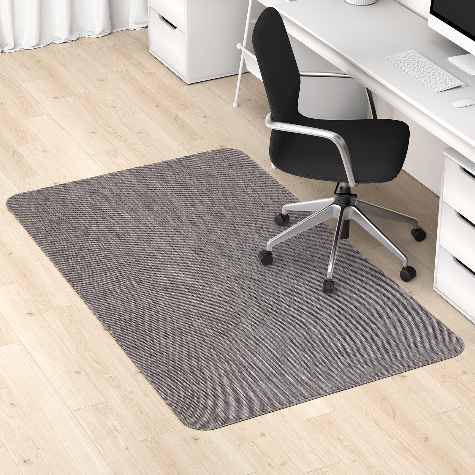 Hardwood Floor Office Chair Mat 35x48 Inch Heavy Duty Desk Mat for Computer Chairs-image