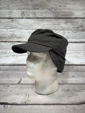 Duluth Trading Co Canvas Fleece Lined Duck Trapper Ear Flap Winter Hat Cap - L