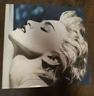 Madonna True Blue LP Vinyl 1986 Sire Records 1-25442 W/Lyrics And Poster EX