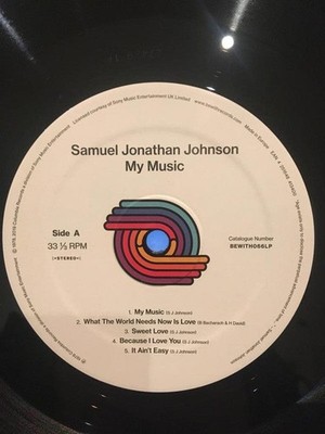 激レアレコード Samuel Jonathan Johnson My Music Samuel Jonathan Johnson - My Music (LP) | eBay