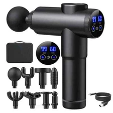 New High Frequency Massage Muscle Massage Relaxation Electric Shock LCD Display