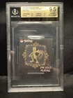 Beckett 9.5 Mewtwo - 24k Gold Plated Pokémon Candy Sticker - 2023 - Gem Mint