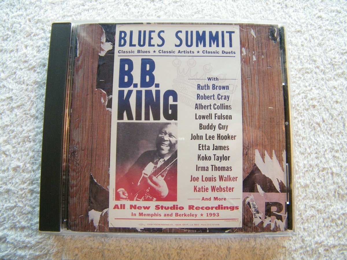 B.B. KING - Blues Summit - CD MCA - 1993 - Blues JOHN LEE HOOKER 