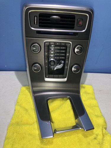 2011 2012 2013 VOLVO S60 Radio Control Panel A/C Heat Switch Climate Control OEM - Imagen 3 de 7