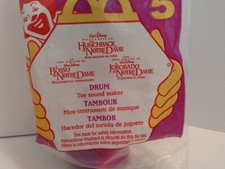 1996 McDonald's Happy Meal Toy The Hunchback of Notre Dame Drum 5 NEW  