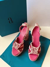 ANTOLINA PARIS BARBARA 0.10 TESSUTO COTONE COMB. ROSADO MULTICOLOR SANDALS