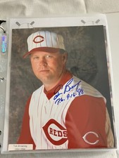 Tom Browning autographed photo w/PG 9-16-88 inscription