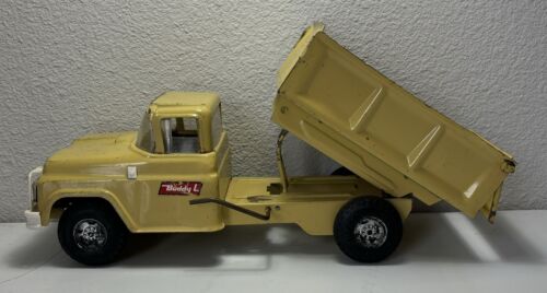 Vintage 1960’s Old Construction Toy Pressed Steel Buddy L Tin Toy Dump Truck - Picture 1 of 12