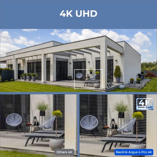 Reolink 4K Battery Wireless Security Camera Color Night Vision Solar Argus 4 Pro - Picture 6 of 12