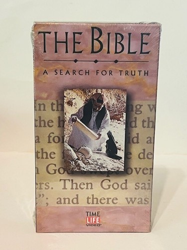 The Bible VHS Tape Video SEALED Search Truth Time Life 1995 Jesus Documentary - Imagen 2 de 3
