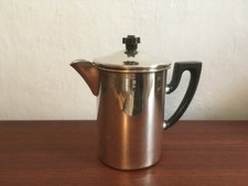 French Press Kaffee-Kocher Kaffeebereiter Cafetiere MELIOR England Versilbert #3