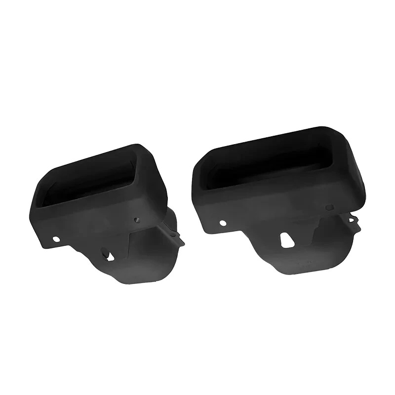2019-2026 Silverado Sierra Left & Right Black Exhaust Bezels 85084203 ...