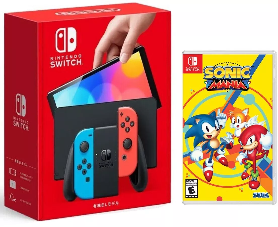 SONIC MANIA PLUS  AGORA É A VEZ DO NINTENDO 3DS !!! MODELOS NEW 