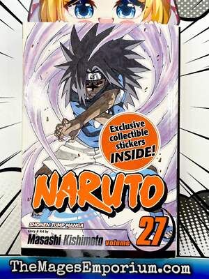 Naruto Vol 27 Used Manga English Language Graphic Novel Comic Book