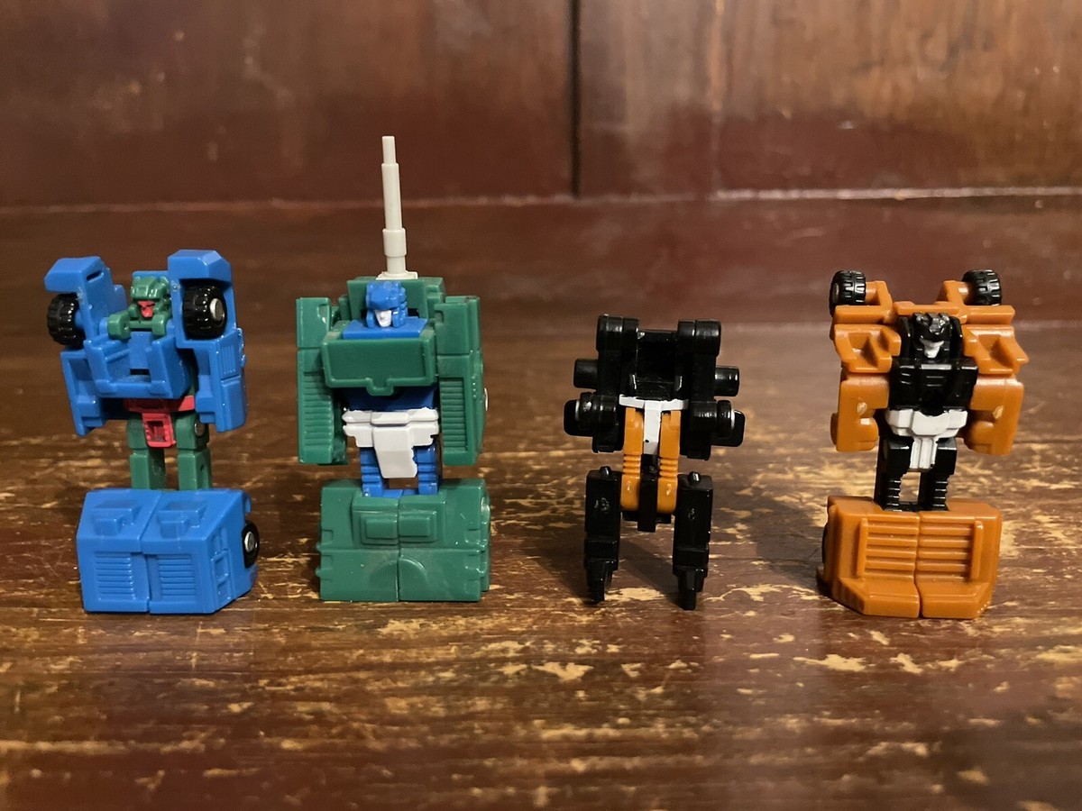 The Transformers G1 Micromasters Military Patrol All 4 Hasbro
