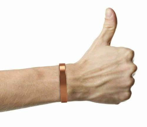 Terapia Pulsera De Cobre Para Artritis Migraña Alergias Hombre Mujer Unisex - Picture 6 of 8