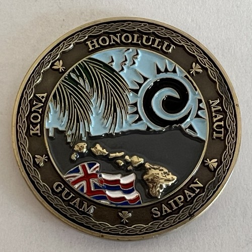 FBI Hawaii Guam Saipan Challenge Coin No Task Is Too Big When Done Together