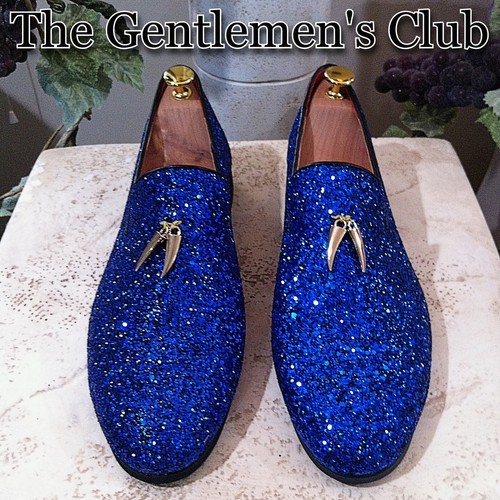 THE GENTLEMEN’S CLUB, MEN'S DRESS/BUSINESS SHOES (BLUE) (SZ 11) ✓ - Picture 2 of 3