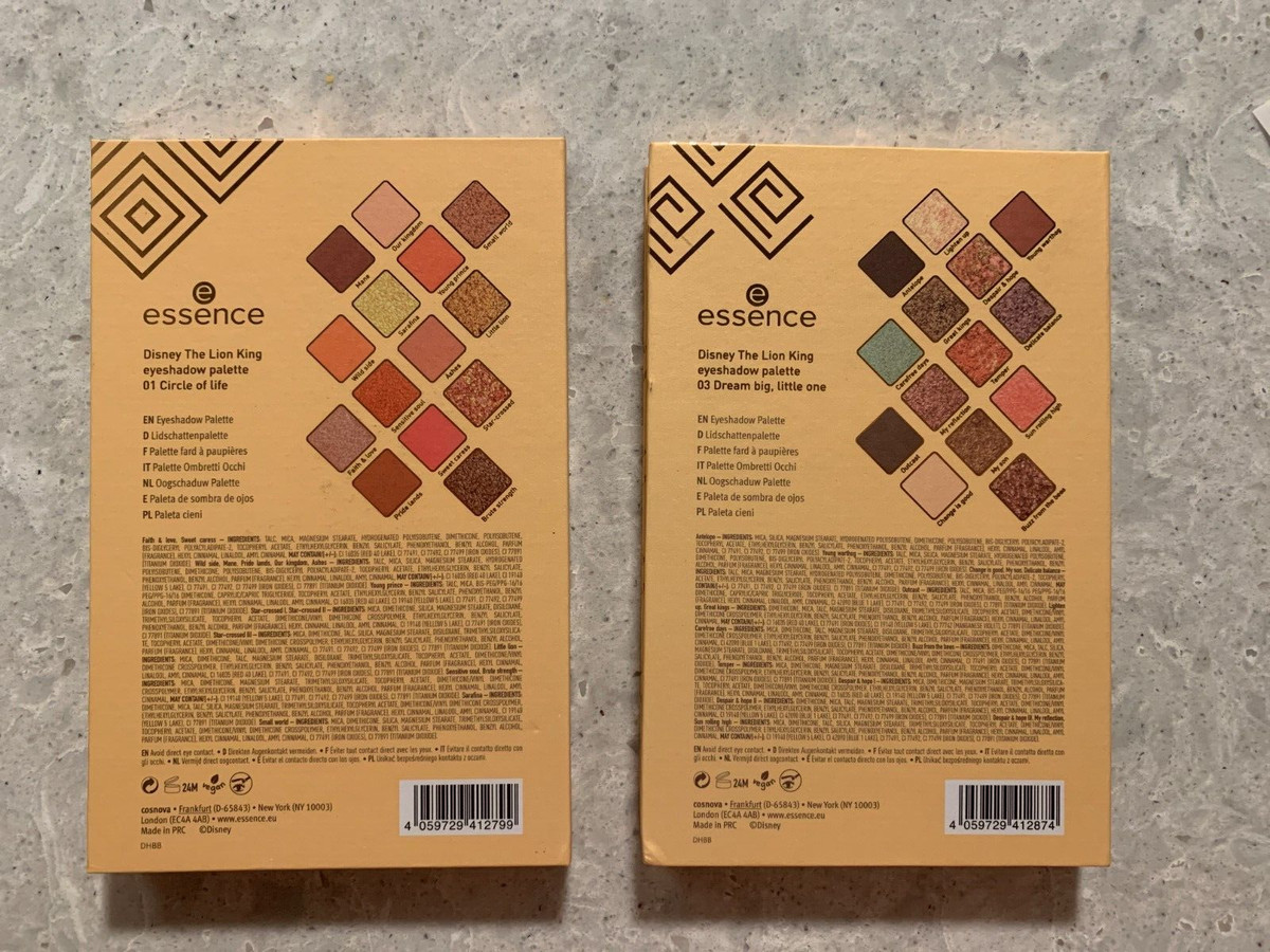 Essence The Lion King New essence Disney Lion King Eyeshadow Palette | eBay