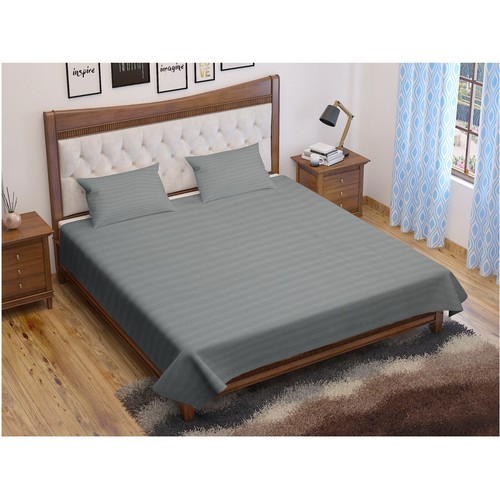 25cm Deep Egyptian Stripe Fitted Sheet Single Double King Super King Size Sheets - Picture 64 of 91