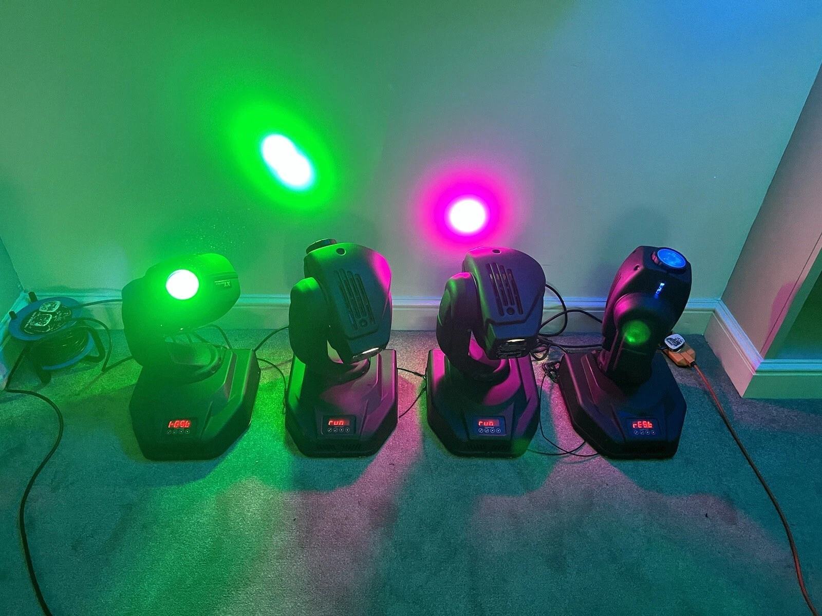 4x Robe 160XT Moving Head Light 150w Lamp DMX Black - Good Working Condition 2