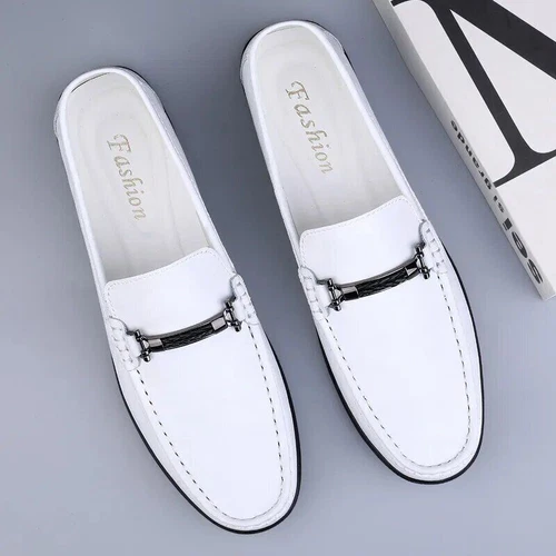 Mens Business Men Slip-on Shoes All-Match Shoes Loafers Handmade Driving Flats - Picture 4 of 32