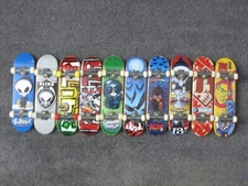 Blind Tech Deck lot of 10 skateboards 96mm fingerboards rare vintage Hook Ups DC