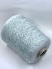 Kid Mohair lurex lace Yarn on cone, Baby kid Mohair/Merino/Lurex, per 100g