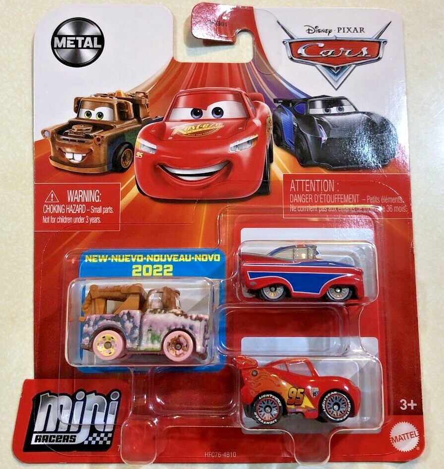カーズ マテル SOAPY MATER ミニミニカーズ MINI RACERS NEW 2022 Disney Pixar Cars Mini Racers SOAPY MATER, MCQUEEN